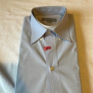 Hickey Freeman light blue button down size 17-35